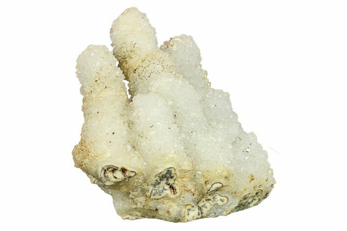 Sparkling Quartz Chalcedony Stalactite Formation - India #293018